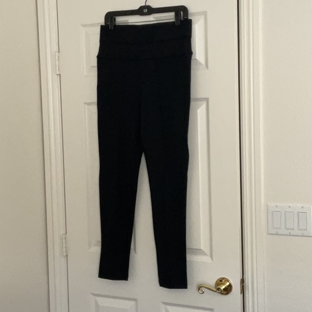 Democracy Black High-Waist Ponte Leggings